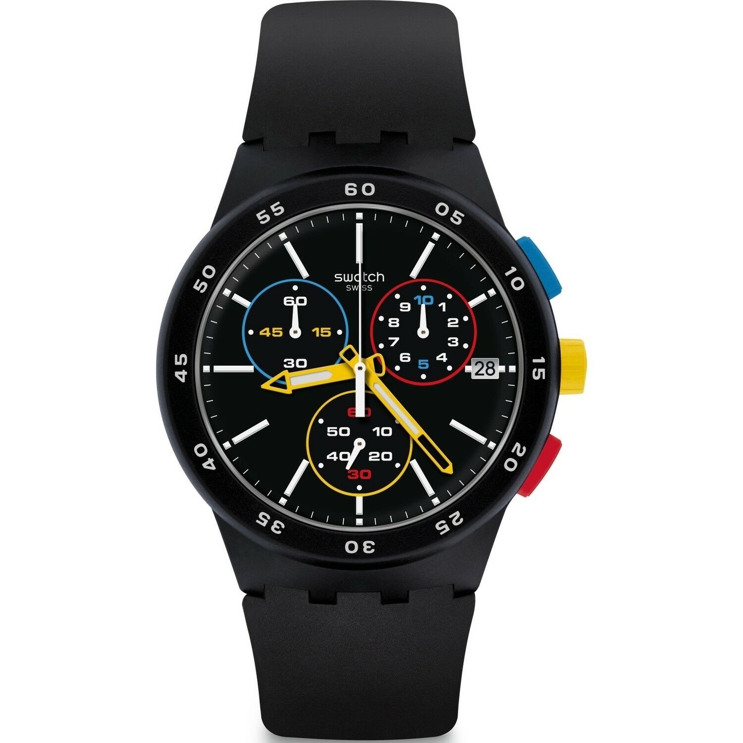 Swatch Susb416 Black-One Erkek Kol Saati