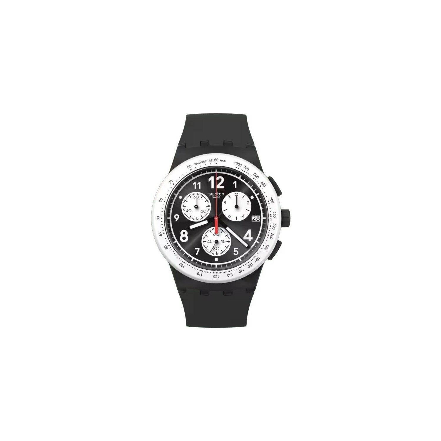 Swatch Susb420 Nothing Basic About Black Erkek Kol Saati