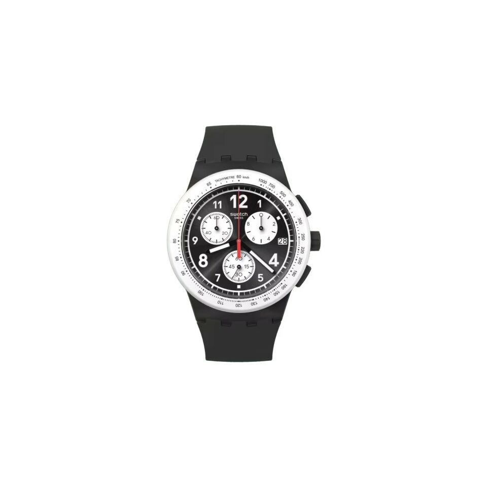 Swatch Susb420 Nothing Basic About Black Erkek Kol Saati