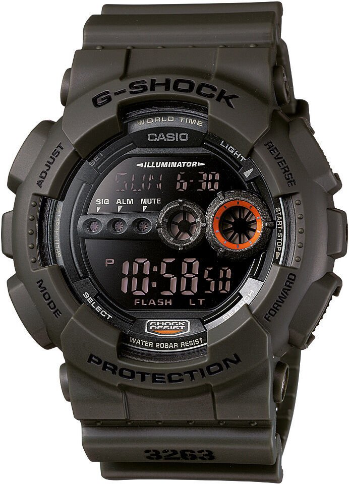 Casio Gd-100Ms-3Dr G-Shock Erkek Kol Saati