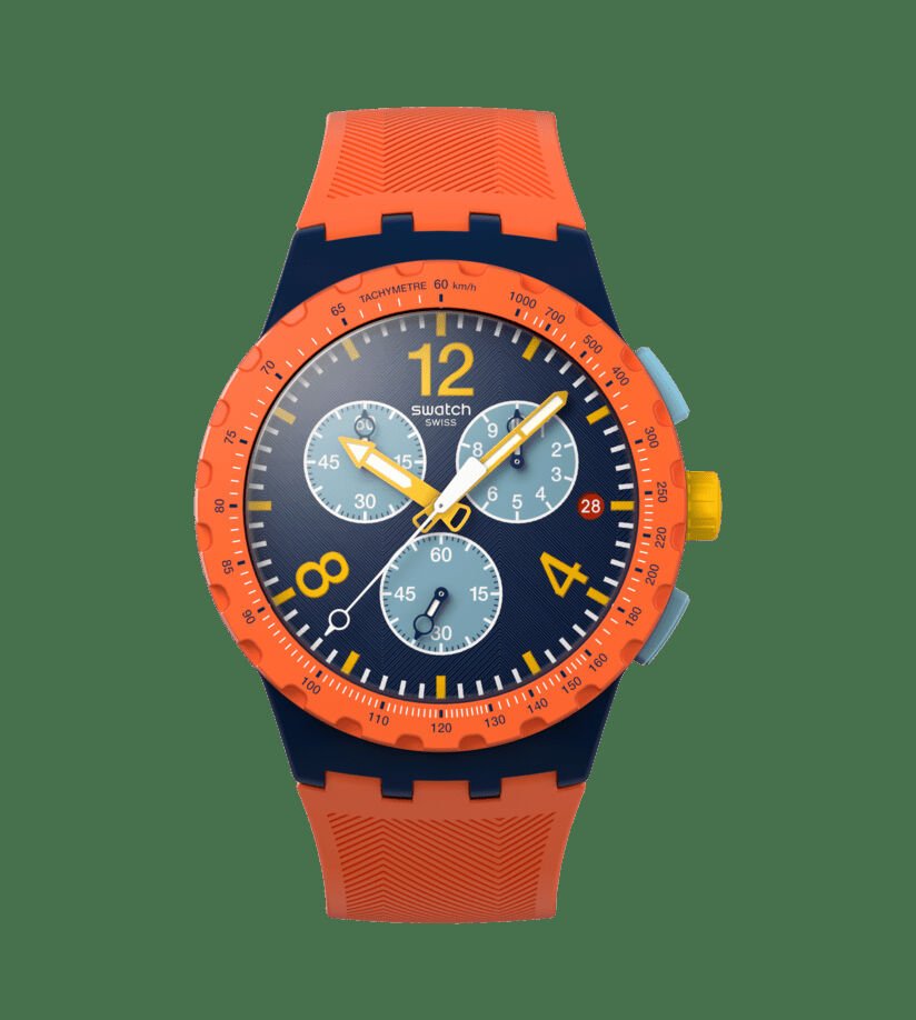 Swatch Susı400 Camo Flash Unisex Kol Saati