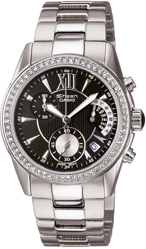 Casio Shn-5505D-1Adr Sheen Kadın Kol Saati