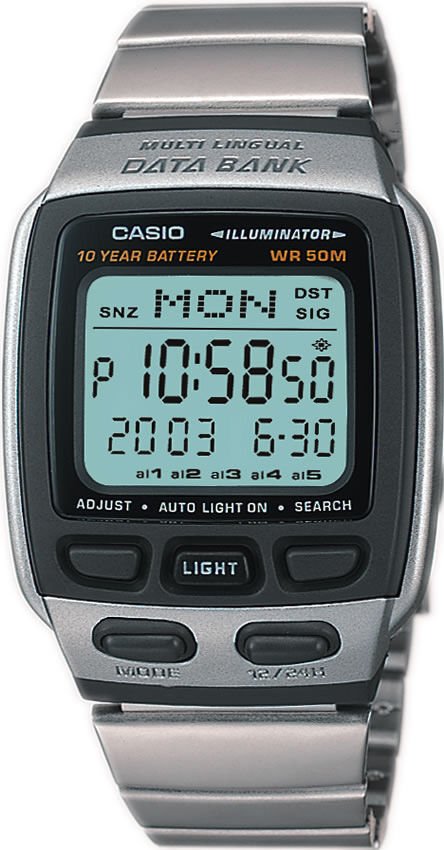 Casio Db-37Hd-7Avdf Databank Erkek Kol Saati