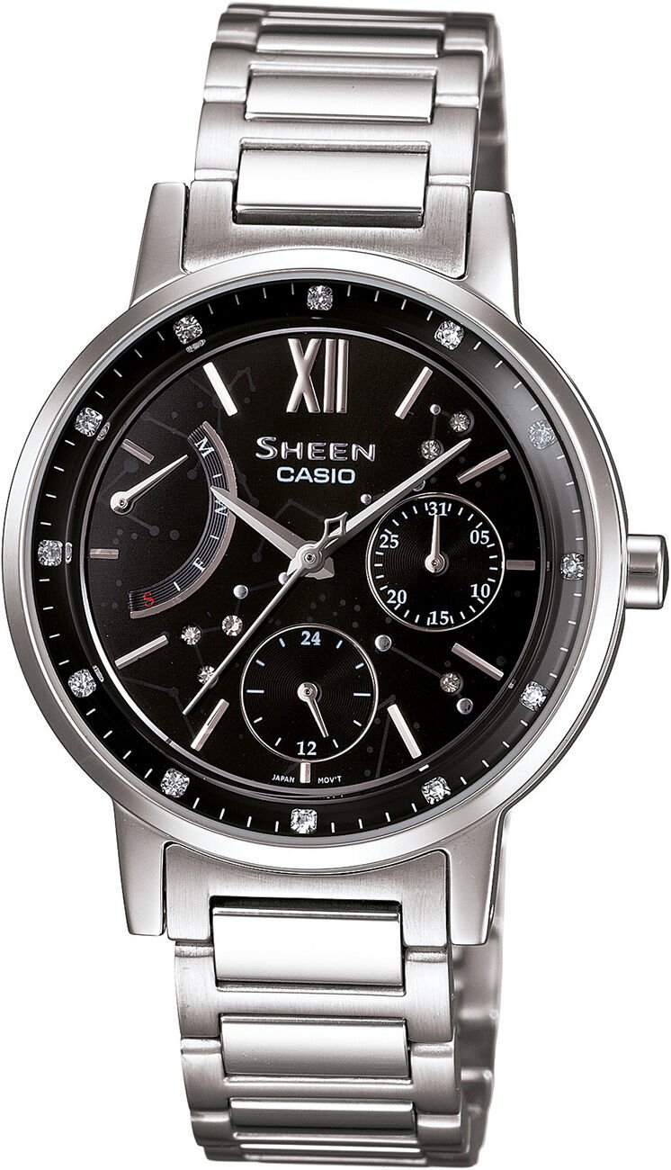 Casio She-3028D-1Audr Sheen Kadın Kol Saati