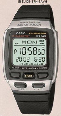 Casio Db-37H-1Avdf Databank Erkek Kol Saati