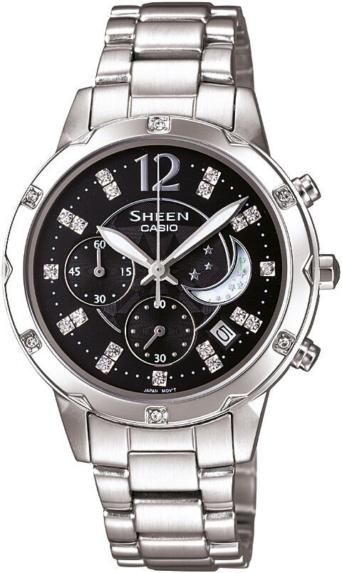 Casio She-5017D-1Adf Sheen Kadın Kol Saati