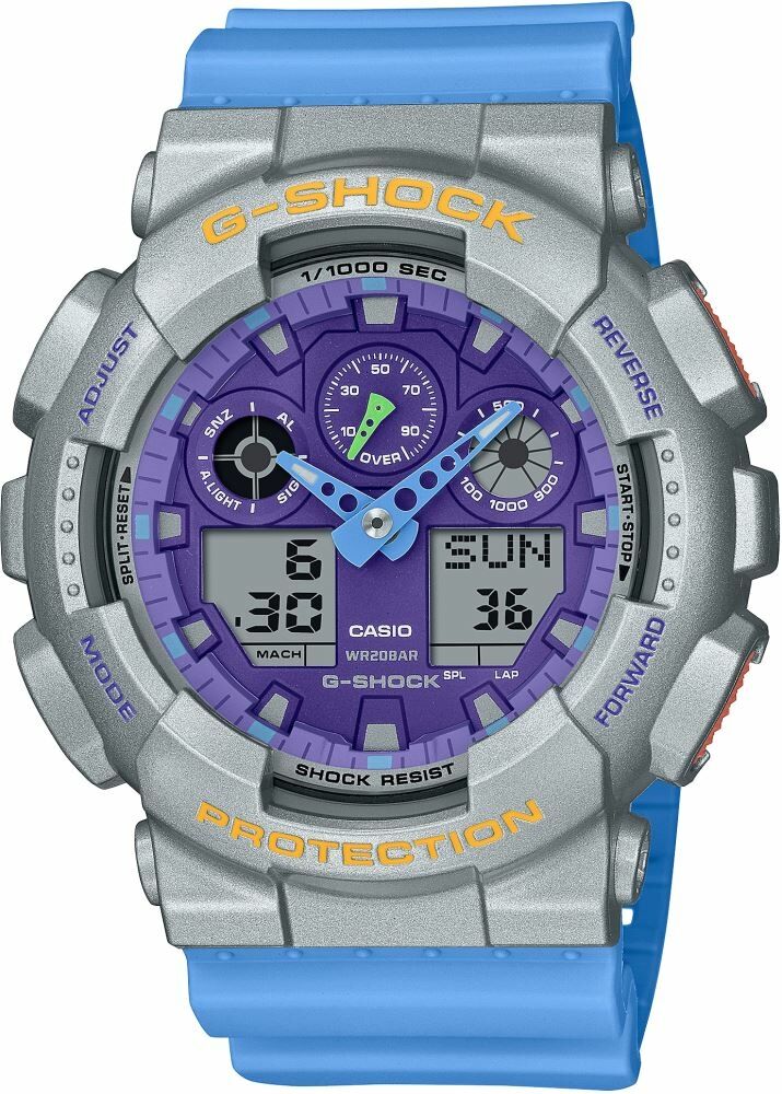Casio Ga-100Eu-8A2Dr G-Shock Erkek Kol Saati