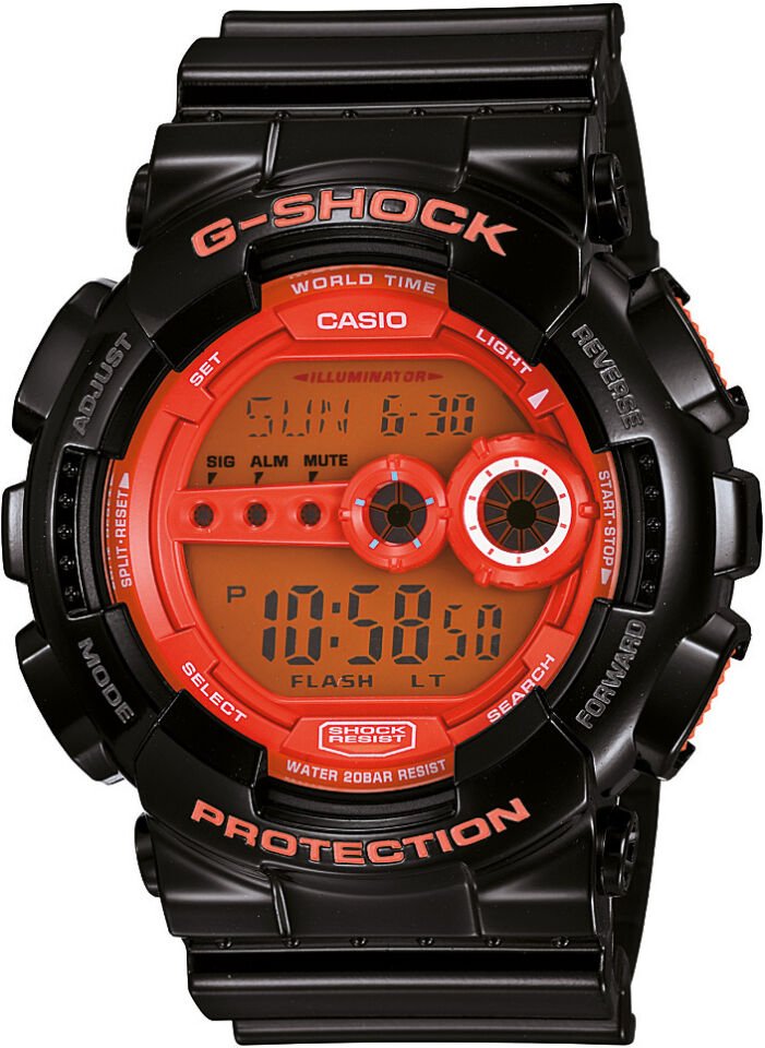 Casio Gd-100Hc-1Dr G-Shock Erkek Kol Saati