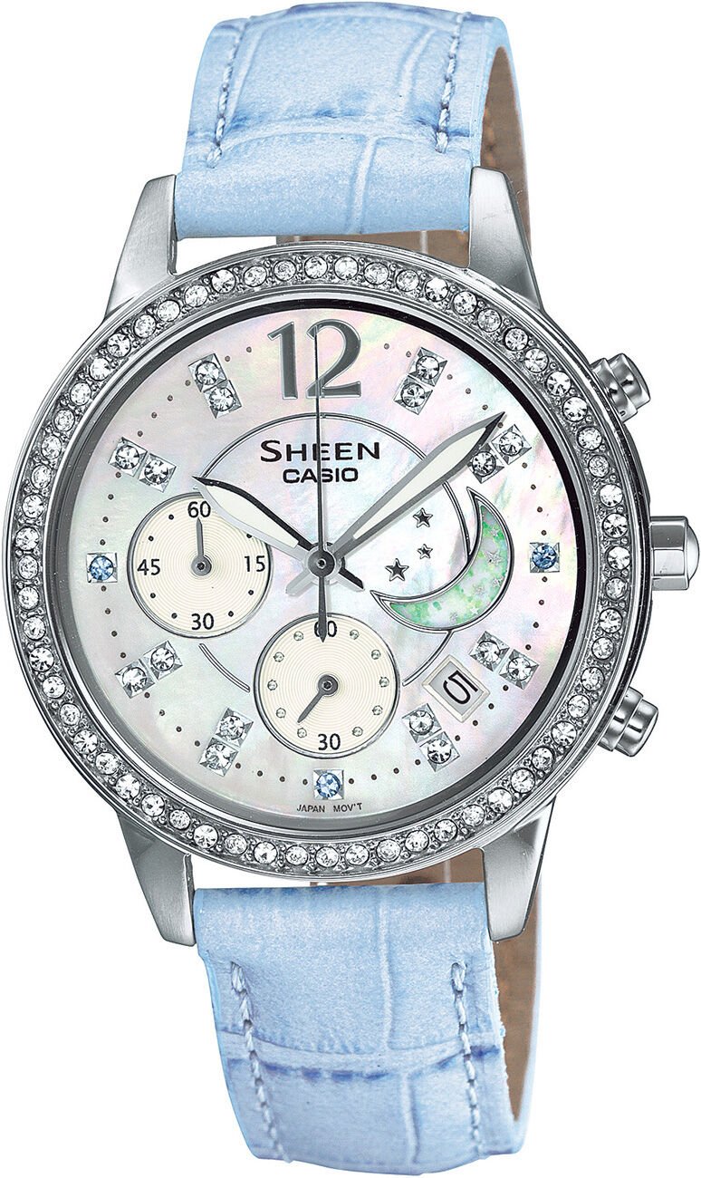 Casio She-5018L-2Adr Sheen Kadın Kol Saati
