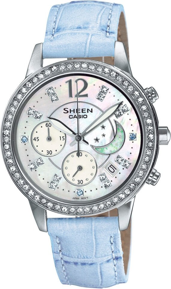 Casio She-5018L-2Adr Sheen Kadın Kol Saati