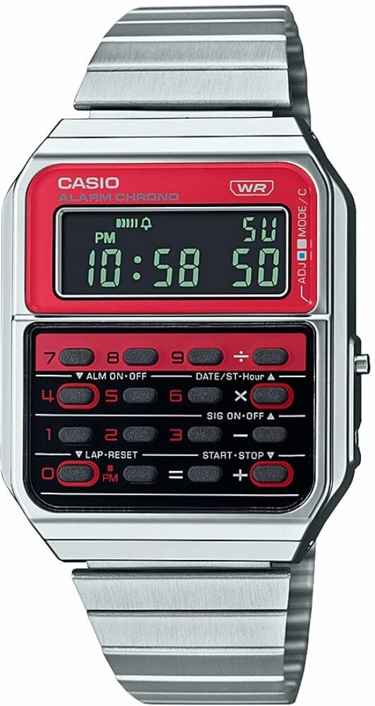 Casio CA-500WE-4BDF Databank Unisex Kol Saati