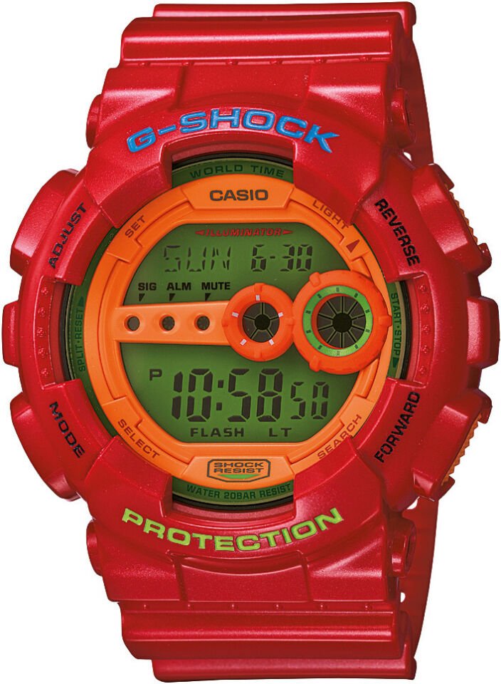Casio Gd-100Hc-4Dr G-Shock Erkek Kol Saati