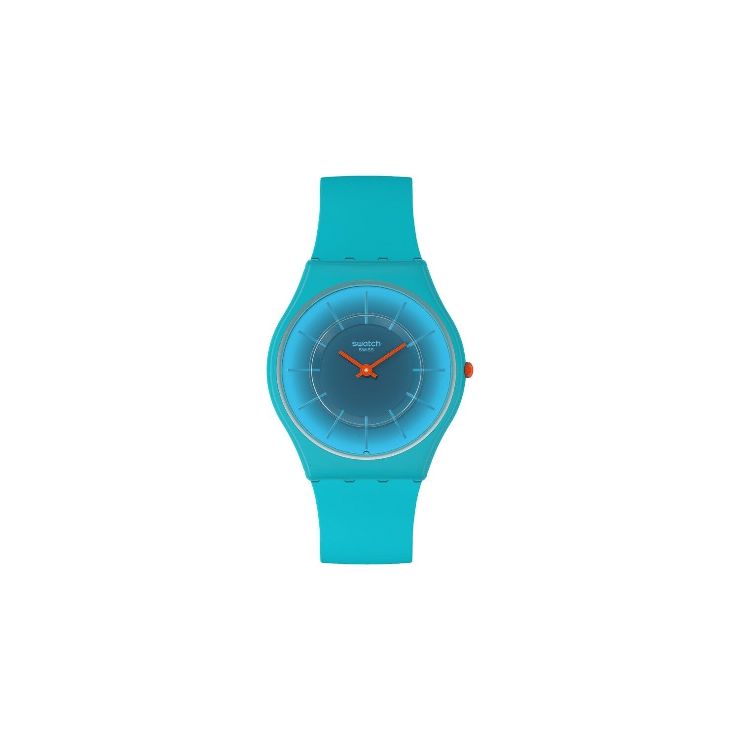 Swatch Ss08N114 Radiantly Teal Unisex Kol Saati