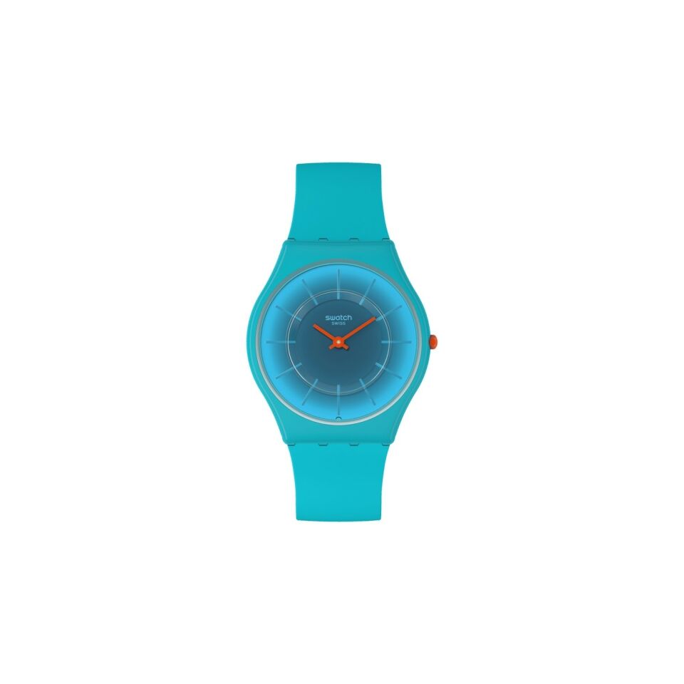 Swatch Ss08N114 Radiantly Teal Unisex Kol Saati
