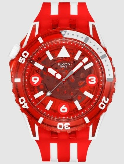 Swatch Sscu09R100 Scubaqua Lion's Mane Erkek Kol Saati
