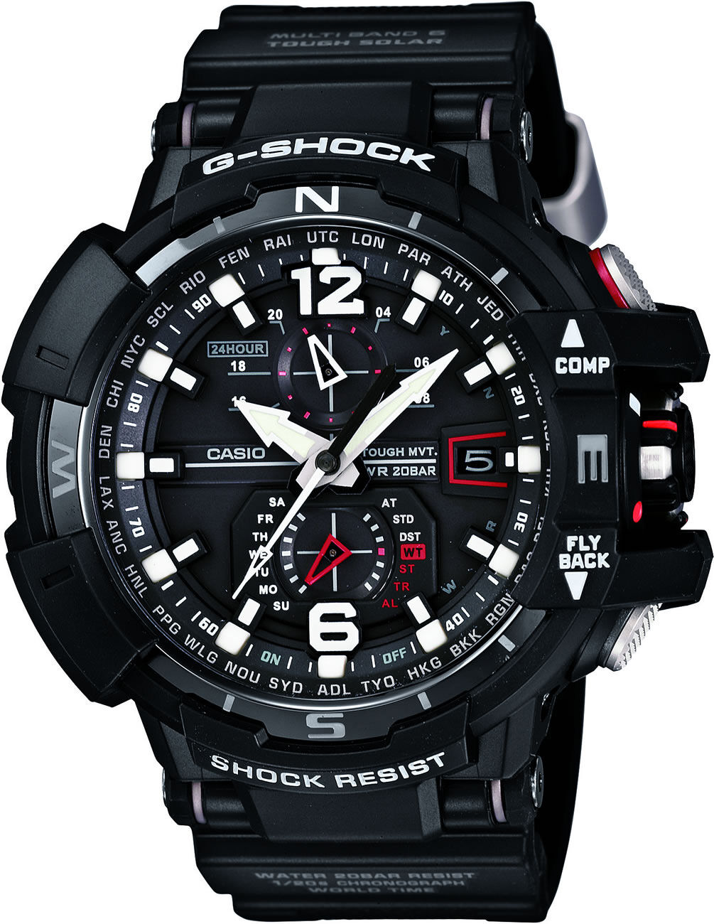 Casio GW-A1100-1ADR G-Shock Erkek Kol Saati