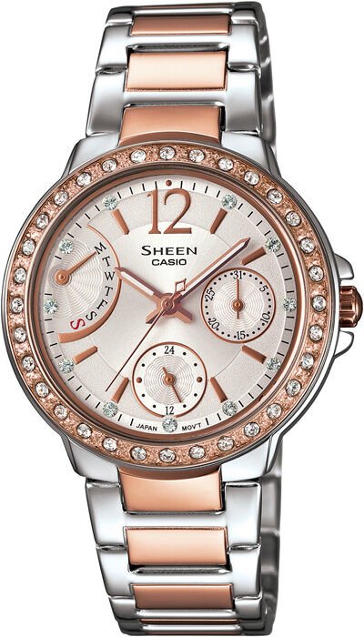 Casio She-3805Spg-7Audr Sheen Kadın Kol Saati