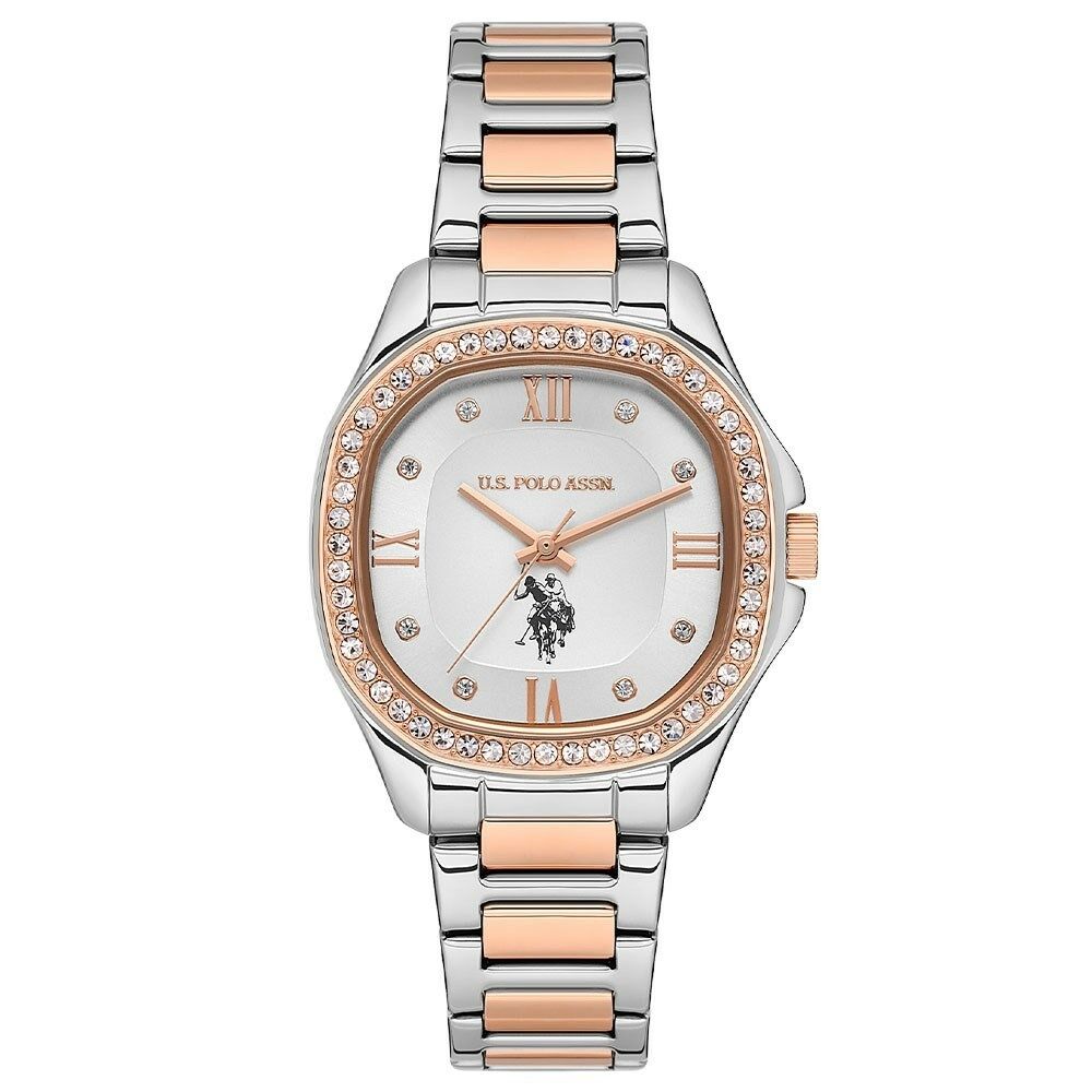U.s. Polo Assn. USPA2088-05 Quartz Rose/Gri 32 Mmx39 Mm Kadın Kol Saati