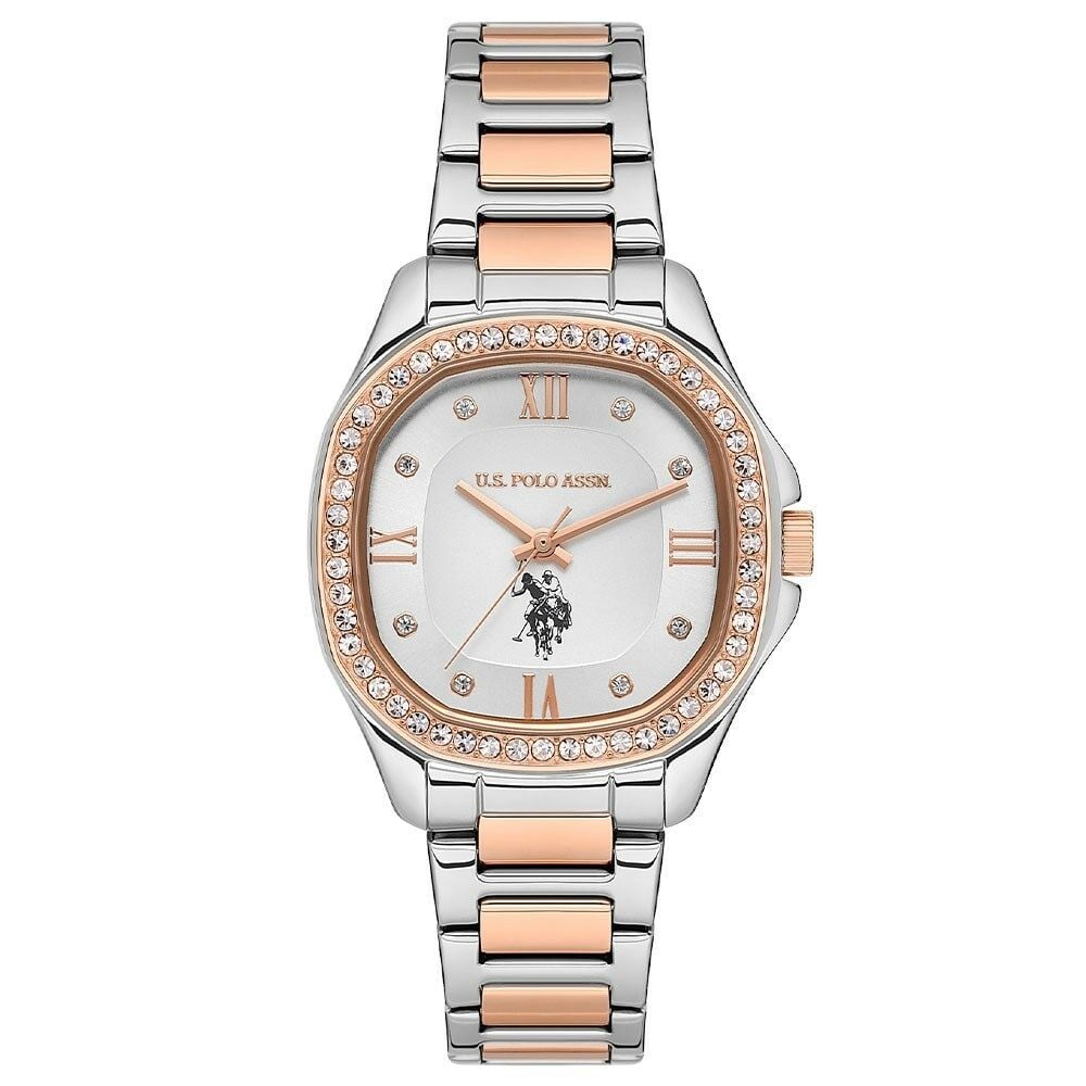 U.s. Polo Assn. USPA2088-05 Quartz Rose/Gri 32 Mmx39 Mm Kadın Kol Saati