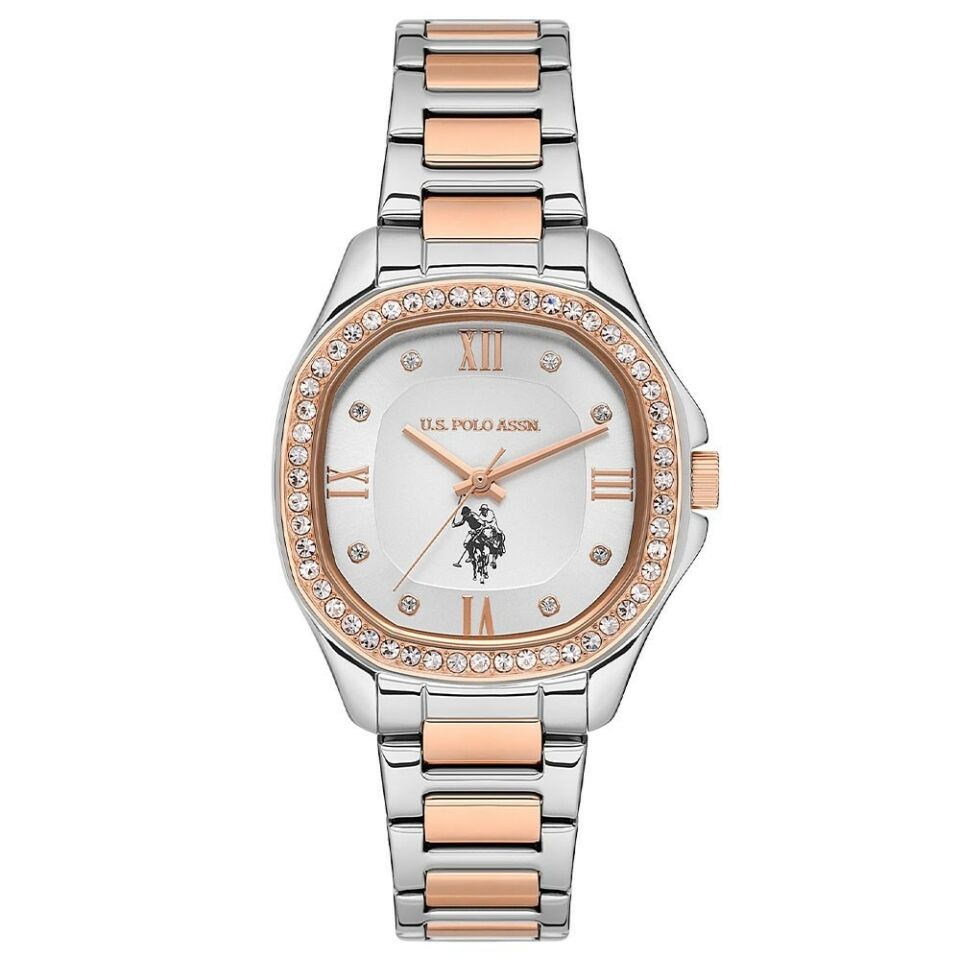 U.s. Polo Assn. USPA2088-05 Quartz Rose/Gri 32 Mmx39 Mm Kadın Kol Saati