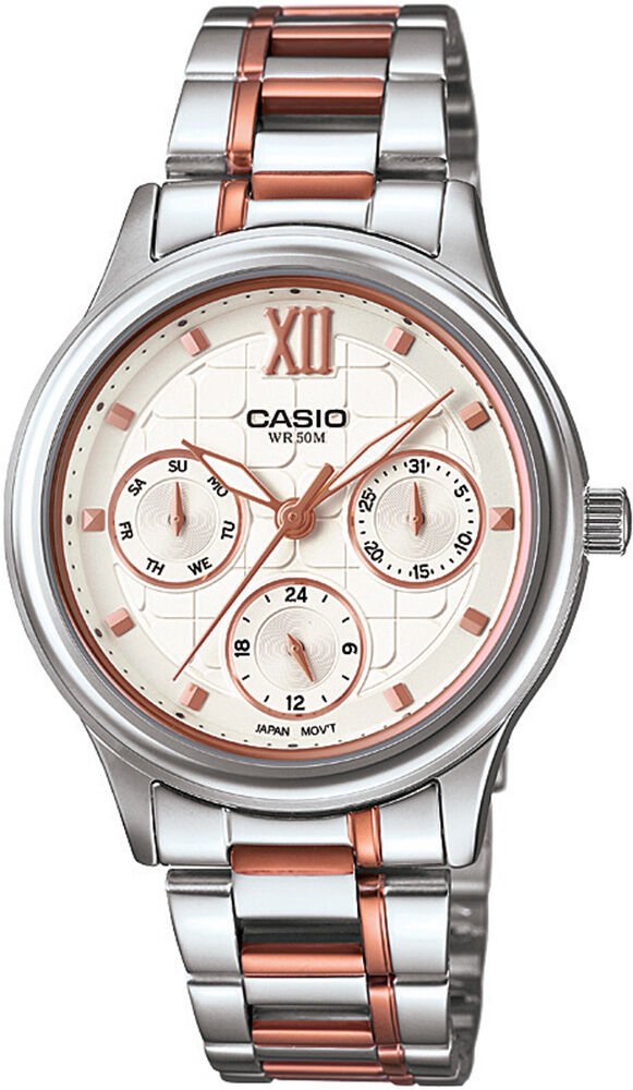 Casio Ltp-E306Rg-7Avdf Analog Kadın Kol Saati