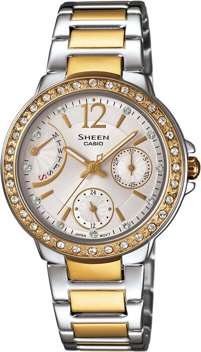 Casio She-3805Sg-7Audr Sheen Kadın Kol Saati