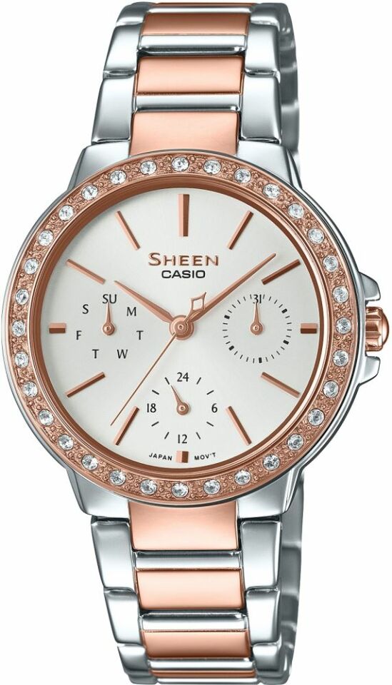 Casio She-3069Spg-7Audf Sheen Kadın Kol Saati