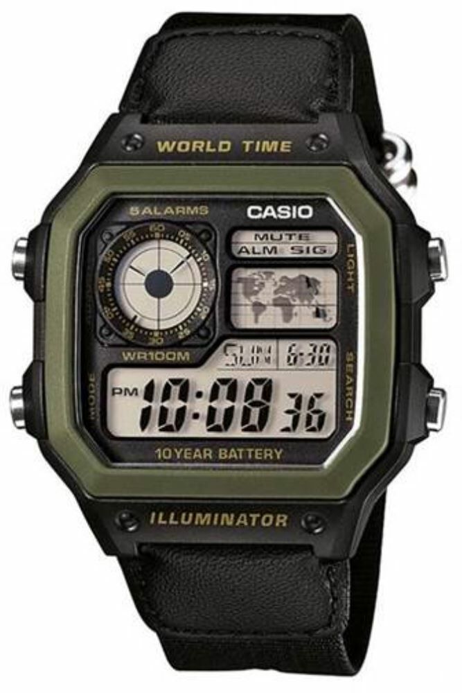 Casio Ae-1200Whb-1Bvdf Digital Erkek Kol Saati
