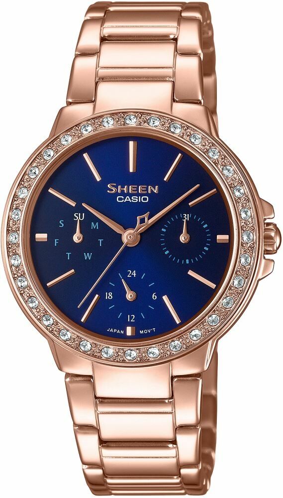 Casio She-3069Pg-2Audf Sheen Kadın Kol Saati