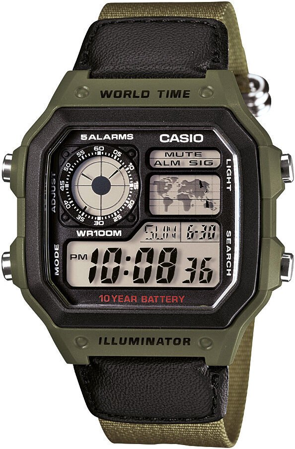 Casio Ae-1200Whb-3Bvdf Digital Erkek Kol Saati