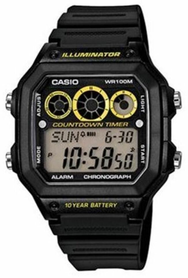 Casio Ae-1300Wh-1Avdf Digital Erkek Kol Saati