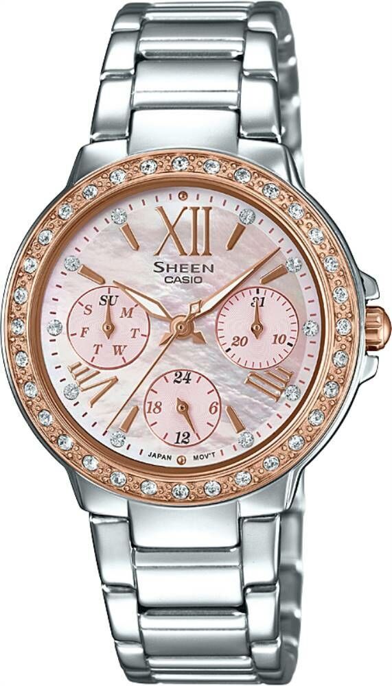 Casio She-3052Sg-4Audr Sheen Kadın Kol Saati