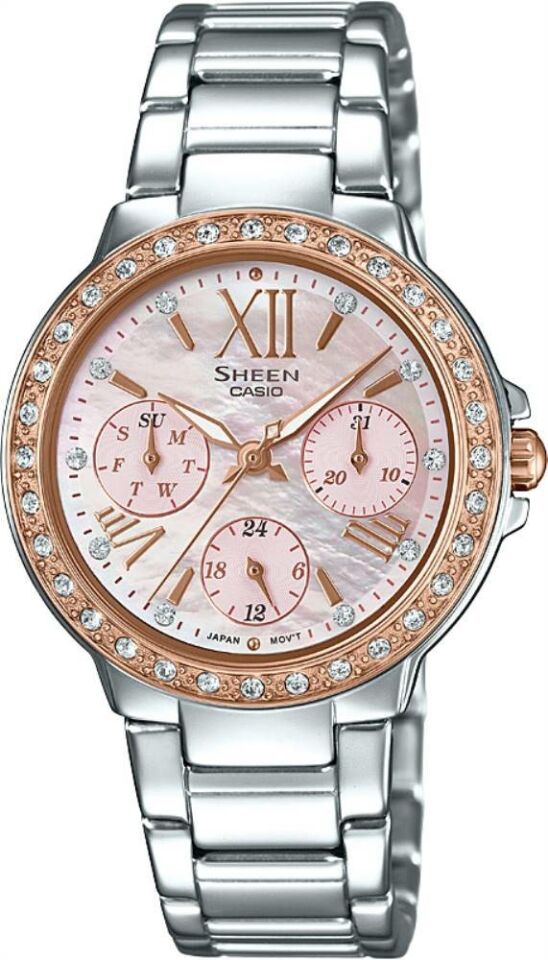 Casio She-3052Sg-4Audr Sheen Kadın Kol Saati