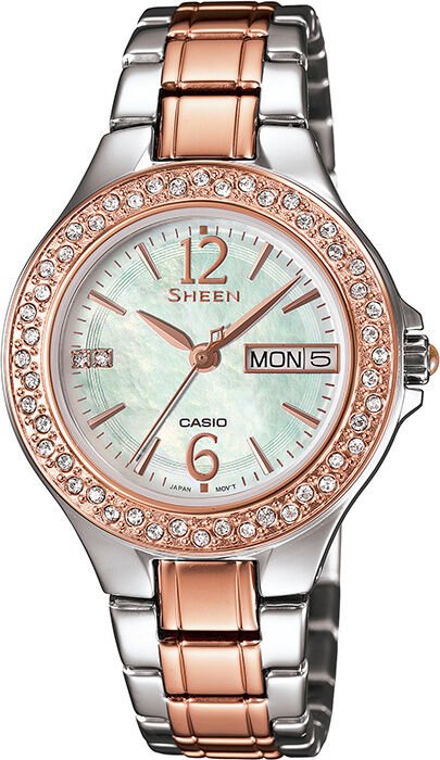 Casio She-4800Sg-7Audr Sheen Kadın Kol Saati