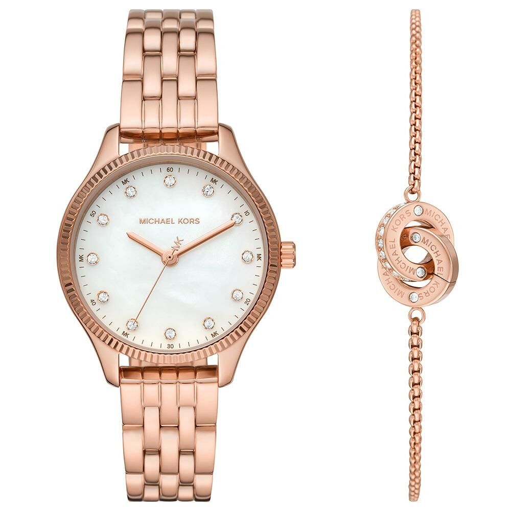 Michael Kors Kadın Set Kol Saati Ve Bileklik MK1025