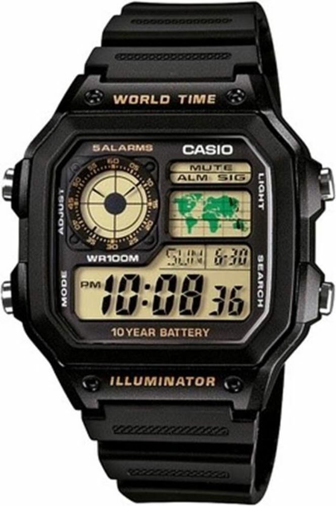 Casio Ae-1200Wh-1Bvdf Digital Erkek Kol Saati