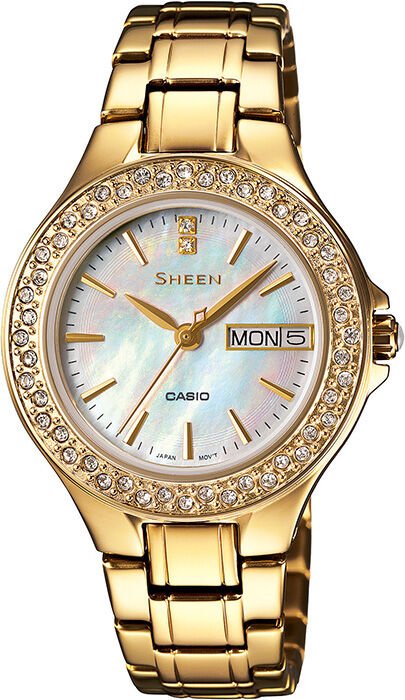 Casio She-4800G-7Audr Sheen Kadın Kol Saati