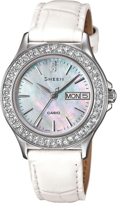 Casio She-4800L-7Audr Sheen Kadın Kol Saati
