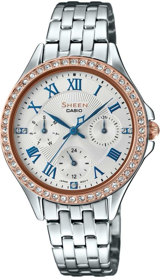 Casio She-3062Sg-7Audf Sheen Kadın Kol Saati