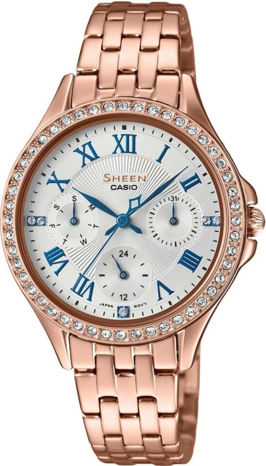 Casio She-3062Pg-7Audf Sheen Kadın Kol Saati