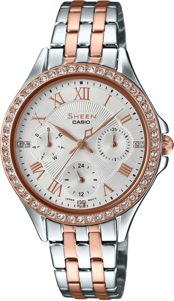 Casio She-3062Spg-7Audf Sheen Kadın Kol Saati