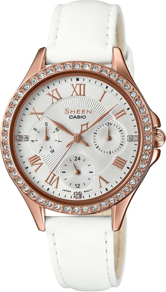 Casio She-3062Pgl-7Audf Sheen Kadın Kol Saati