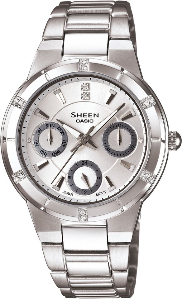 Casio She-3800D-7Adr Sheen Kadın Kol Saati