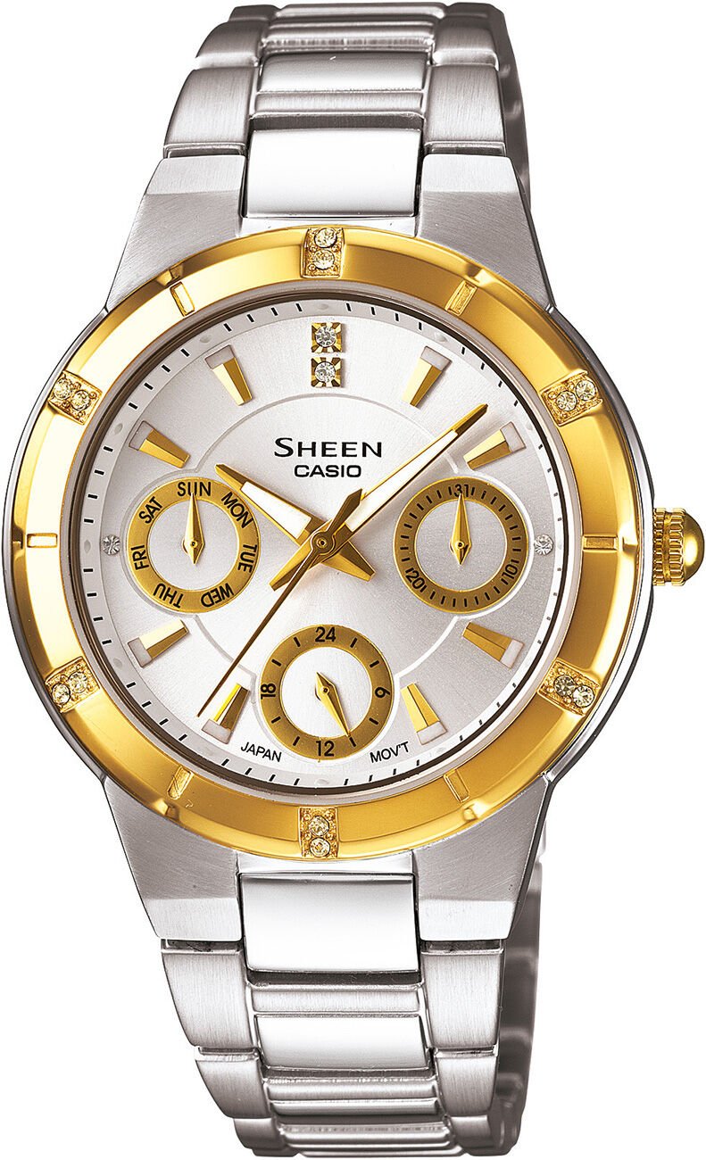 Casio She-3800Sg-7Adr Sheen Kadın Kol Saati
