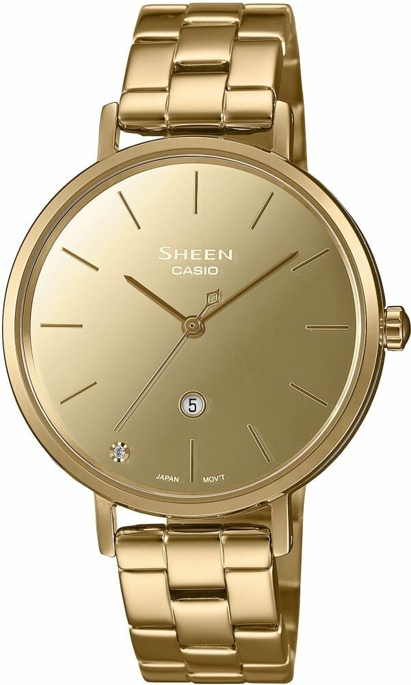 Casio She-4544G-9Audf Sheen Kadın Kol Saati
