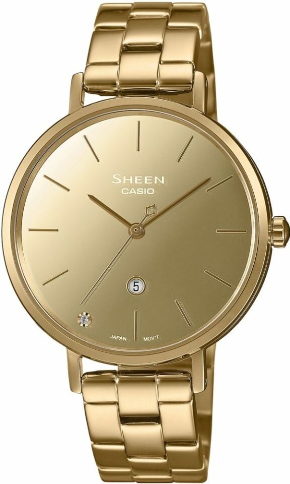 Casio She-4544G-9Audf Sheen Kadın Kol Saati