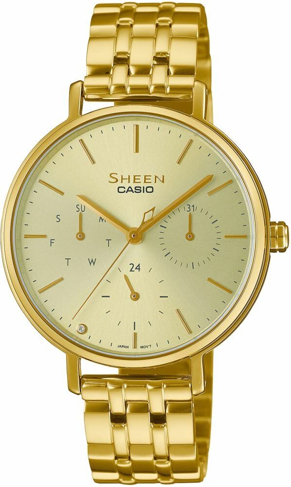 Casio She-4541G-9Audf Sheen Kadın Kol Saati