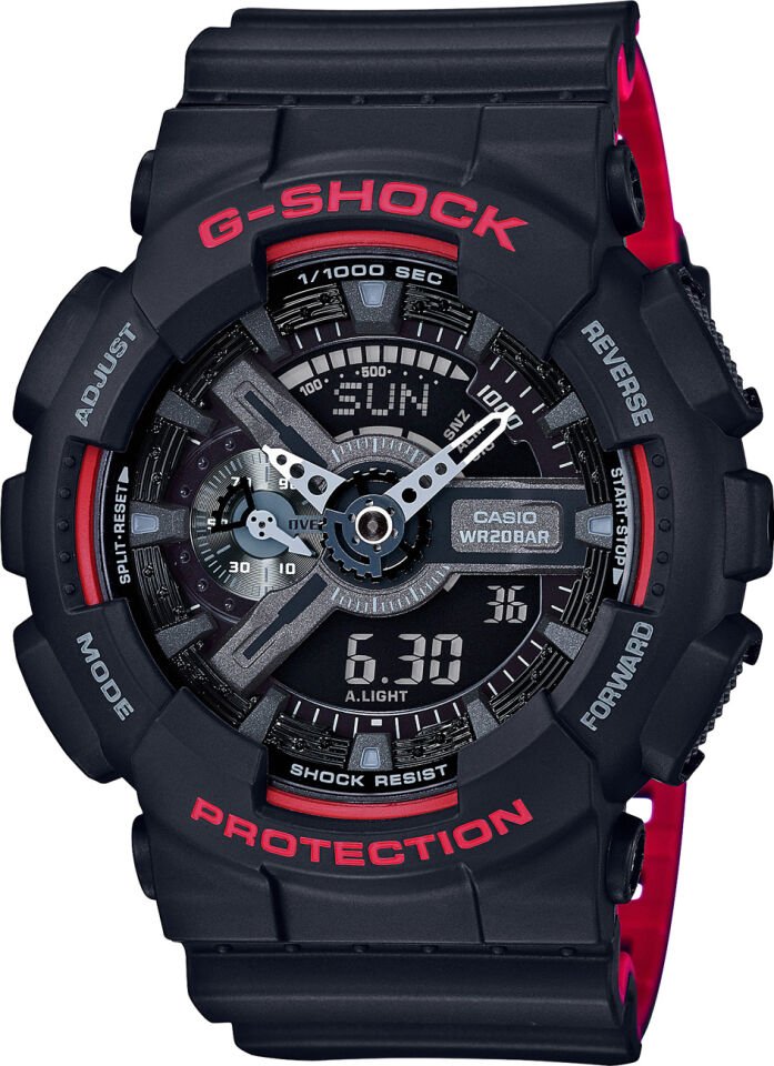 Casio Ga-110Hr-1Adr G-Shock Erkek Kol Saati