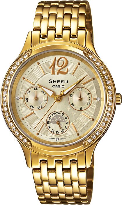 Casio She-3030Bgd-9Audr Sheen Kadın Kol Saati