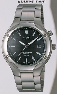 Casio Lın-165-1Bvdf Titanyum Erkek Kol Saati
